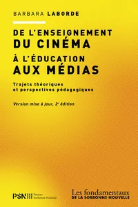 De l'enseignement du cinéma à l'éducation aux médias_cover