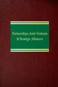 Partnerships, Joint Ventures & Strategic Alliances_cover