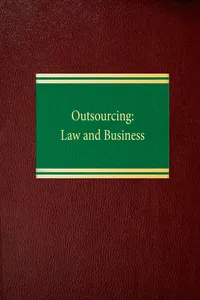 Outsourcing: Law & Business_cover