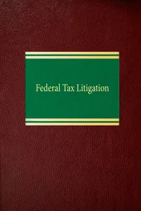 Federal Tax Litigation_cover
