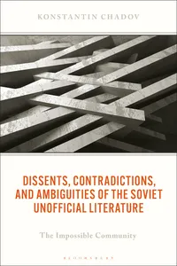 Dissents, Contradictions, and Ambiguities of the Soviet Unofficial Literature_cover