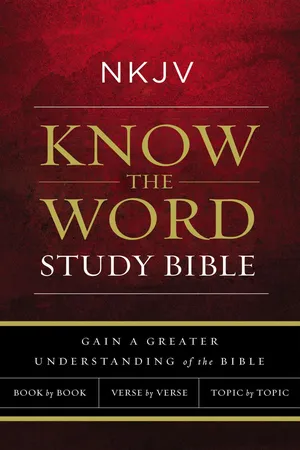 NKJV, Know The Word Study Bible, Red Letter