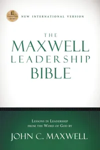 NIV, The Maxwell Leadership Bible_cover