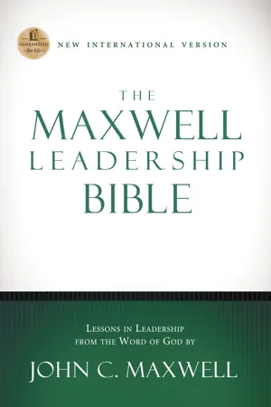 NIV, The Maxwell Leadership Bible
