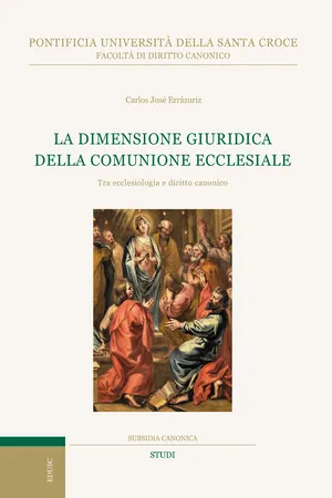 La dimensione giuridica della comunione ecclesiale