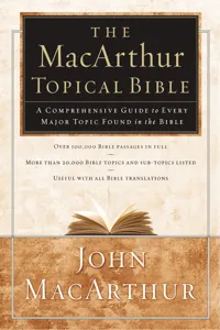 The MacArthur Topical Bible_cover