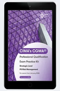 CIMA P3 Risk Management 2025-26_cover