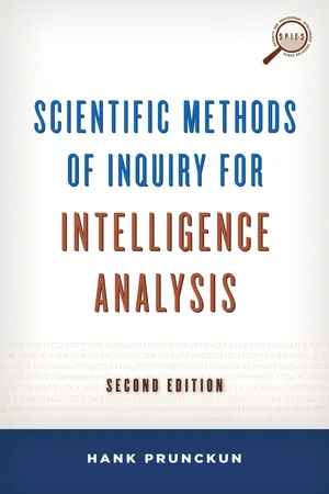 Scientific Methods of Inquiry for Intelligence Analysis