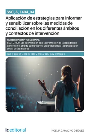 SSC_A_1404_04. Aplicación de estrategias para informar y sensibilizar sobre las medidas de conciliación en los diferentes ámbitos y contextos de intervención