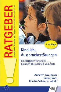 Kindliche Aussprachestörungen_cover