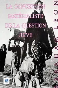 La conception matérialiste de la question juive_cover