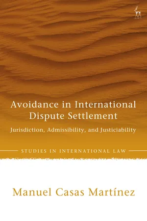 Avoidance in International Dispute Settlement