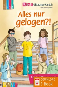 Alles nur gelogen?! – 3-fach differenzierter Lesebegleiter_cover