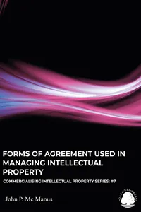 Forms of Agreement used in Managing Intellectual Property_cover