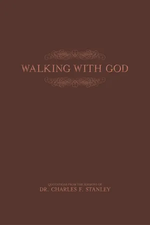 Walking With God