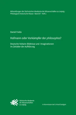 Hofmann oder Vorkämpfer der "philosophes"?