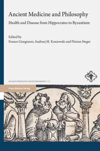 Ancient Medicine and Philosophy_cover