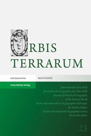 Orbis Terrarum 23 (2025)