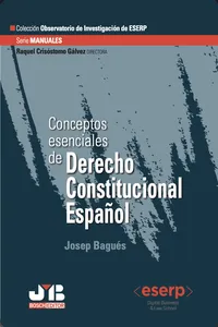 Conceptos esenciales de Derecho Constitucional Español
