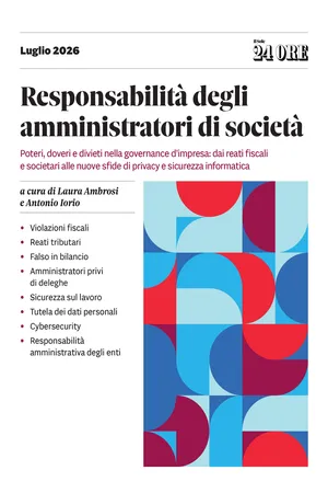 RESPONSABILITÀ DEGLI AMMINISTRATORI DI SOCIETÀ