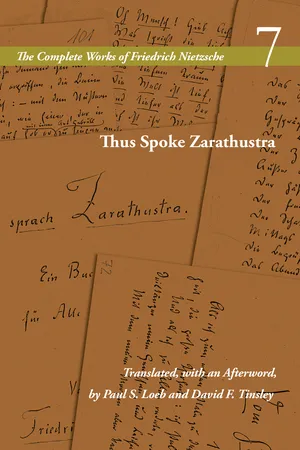Thus Spoke Zarathustra