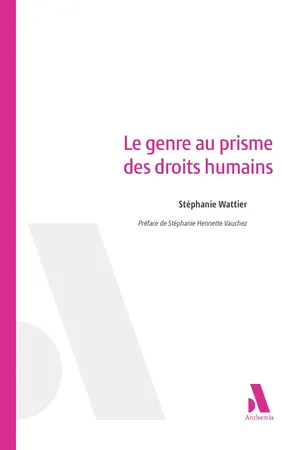 Le genre au prisme des droits humains