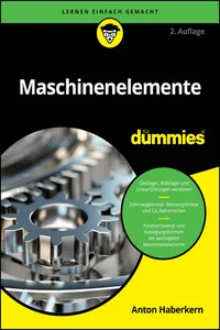 Maschinenelemente für Dummies_cover