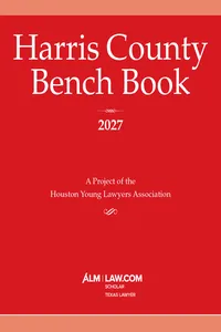 Harris County Bench Book 2027_cover