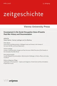 Encampment in the Soviet Occupation Zone of Austria_cover