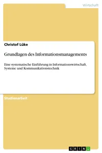 Grundlagen des Informationsmanagements