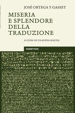 Miseria e splendore della traduzione