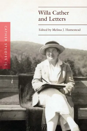 Cather Studies, Volume 15
