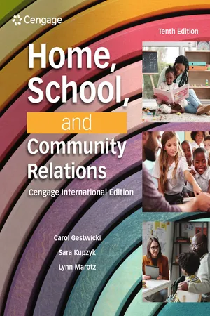 Home, School, and Community Relations, Cengage International Edition