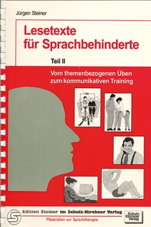 Lesetexte für Sprachbehinderte