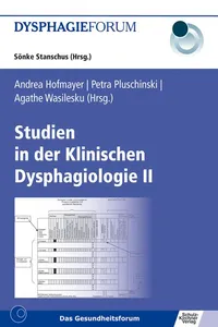 Studien in der Klinischen Dysphagiologie II_cover