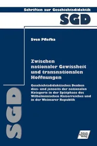 Zwischen nationaler Gewissheit und transnationalen Hoffnungen_cover
