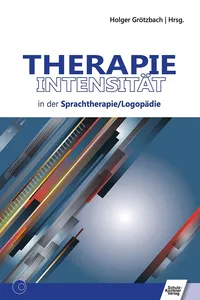 Therapieintensität in der Sprachtherapie/Logopädie_cover
