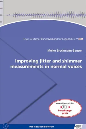 Improving jitter and shimmer measurements in normal voices