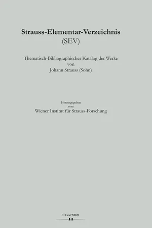 Strauss-Elementar-Verzeichnis 9 (SEV 9)