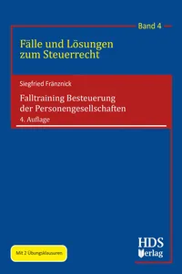 Falltraining Besteuerung der Personengesellschaften_cover