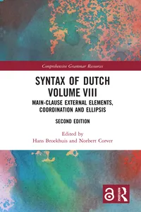 Syntax of Dutch Volume VIII_cover