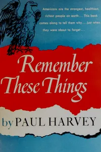 Remember These Things_cover