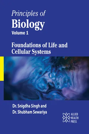 Principles of Biology Volume 1: Foundations of Life and Cellular Systems