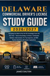 DELAWARE COMMERCIAL DRIVER'S LICENSE STUDY GUIDE 2026/2027_cover