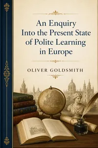 An Enquiry Into the Present State of Polite Learning in Europe_cover