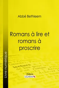Romans à lire et romans à proscrire_cover
