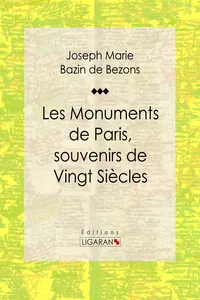 Les Monuments de Paris souvenirs de Vingt Siècles_cover