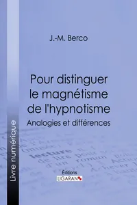 Pour distinguer le magnétisme de l'hypnotisme_cover