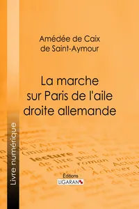 La Marche sur Paris de l'aile droite allemande_cover