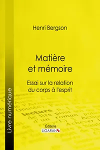 Matière et mémoire_cover